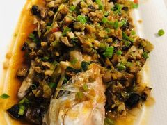 冬菜蒸金线鱼-李记潮汕砂锅粥(营福路店)