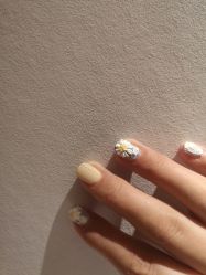-孔雀手美甲美睫护理