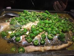 凌波鱼-探鱼·鲜青椒爽麻烤鱼(三水广场店)