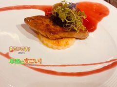 法国鹅肝佐桑葚红酒酱-名将法式铁板烧(云峰别墅店)