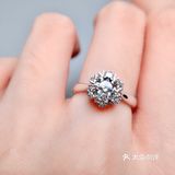 70分无敌显大的花花🌸钻戒💍