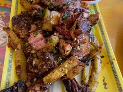 烤兔-四姑娘山阿巴郎·藏式花园餐厅