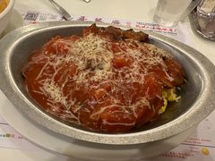 番茄焗猪扒饭-大哥餐厅(西城花园店)