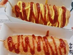 明朗招牌热狗-蜜笑芝士热狗