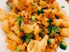 椒盐鲜鱿-新港海鲜酒家