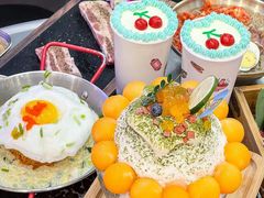 蜜瓜牛奶雪花冰-玄希浪漫厨房·韩料烤肉(湖滨银泰in77店)