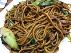 青菜肉丝炒面-朱鸿兴面馆(绿宝广场店)