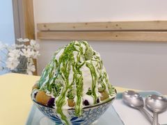 抹茶冰沙-王守财小山園