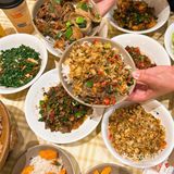 炒菜还得是猪油炒，香迷糊了……