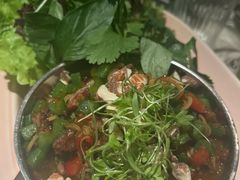 香炒牛肉锅巴生菜-Ginger(兴国路店)