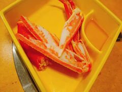 水煮螃蟹配醋-蟹道乐(道顿堀本店)