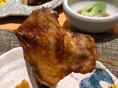 京葱烤鸡肉串-大岛日本料理铁板烧(南通大饭店)