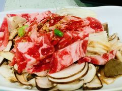 蘑菇牛肉-韩时烤肉(枫蓝店)