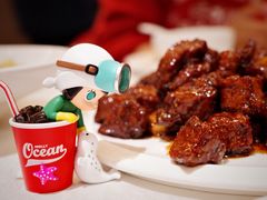 黑蒜子牛肉粒-桂园餐厅(五大道店)