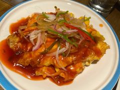 酸酸甜甜五柳炸蛋-大鸽饭(岗顶店)