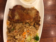 鸡排海鲜炒饭-玛格萝妮比萨屋(四平店)