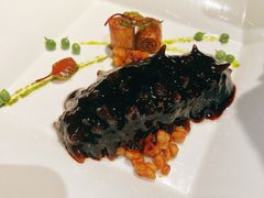 大麦葱烧五十头关东辽参-北京四季酒店·采逸轩