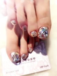 怎一个闪字了得-甲壳儿美甲美睫