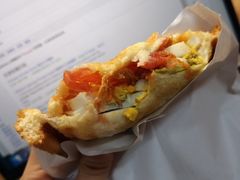 烤肉松三明治-上海财经大学-新食堂