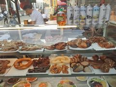 面包甜点陈列柜-哈勒滨饭庄(南二道街店)