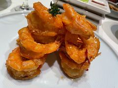 蜜汁酥皮虾-四季民福烤鸭店(王府井灯市口店)