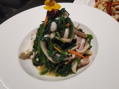 芥末菠菜拌海兔-东莱馋房(陆家嘴店)