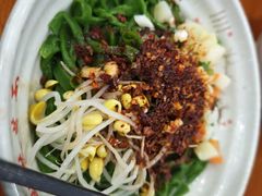 油泼面-手擀菠菜面(西康路店)