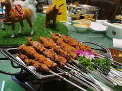 蒙古烤肉串-德乐海蒙餐