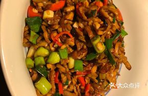 Pickled Vegetable Skin Stir-Fried Rice Cake Sausage