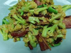 腊肉有机花菜-丽晶轩中餐厅(重庆丽晶酒店)