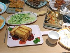 -街角等你.大连海鲜烧烤.经典铁板海鲜串(西安路店)