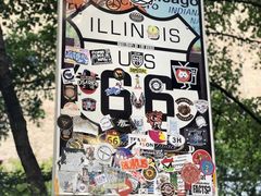 -66号公路起点牌