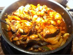 鲶鱼锅-猪啊牛呀羊啊铜盘烤肉(正大广场店)