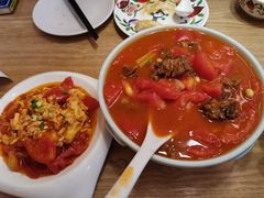 番茄黄豆炖牛腩-西北45°(世茂广场店)
