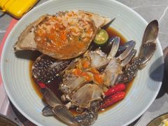 -草家酱蟹炭火烤肉店(珲春南路一店)