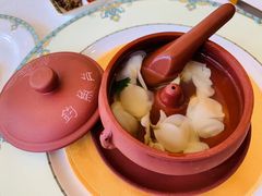 酸辣乌鱼蛋汤-钓鱼台国宾馆