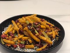 干煸藕丝-刘胖子家常菜·蹄花焖藕(富安街店)