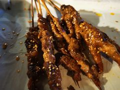 烤羔羊肉串-木屋烧烤(白石洲店)