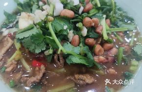 Pork Liver and Meat Noodles Stir-fry