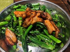 叉烧炒芥兰-农汤老店(顺联公园里店)