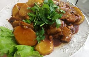 Cod Fish Stewed with Potatoes