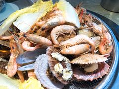 海鲜锅套餐-船梆煮•蒸汽海鲜·炉火烤肉(五四广场店)