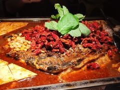 重庆豆花烤鱼-探鱼·鲜青椒爽麻烤鱼(番禺万达店)