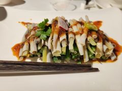 秋葵拌沙虫-黑明餐厅(白鹭洲店)