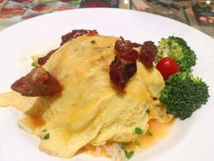 叉烧滑蛋饭-香港新曜记茶餐厅(万泰城店)