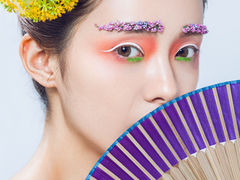 老师妆面作品-贺加贝化妆美甲培训学校