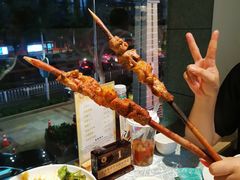 羊肉串-巴扎美食·新疆菜·西域歌舞表演餐厅(新疆大厦店)