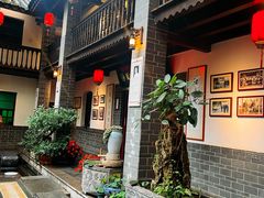-梅贻琦先生旧居民国茶楼 过桥米线