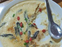 野生菌蒸土鸡蛋-龙姐私房菜(和顺古镇店)