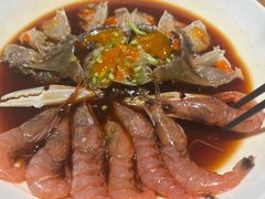 十八斩红膏蟹拼红虾-原製原味(普陀山磐龙店)